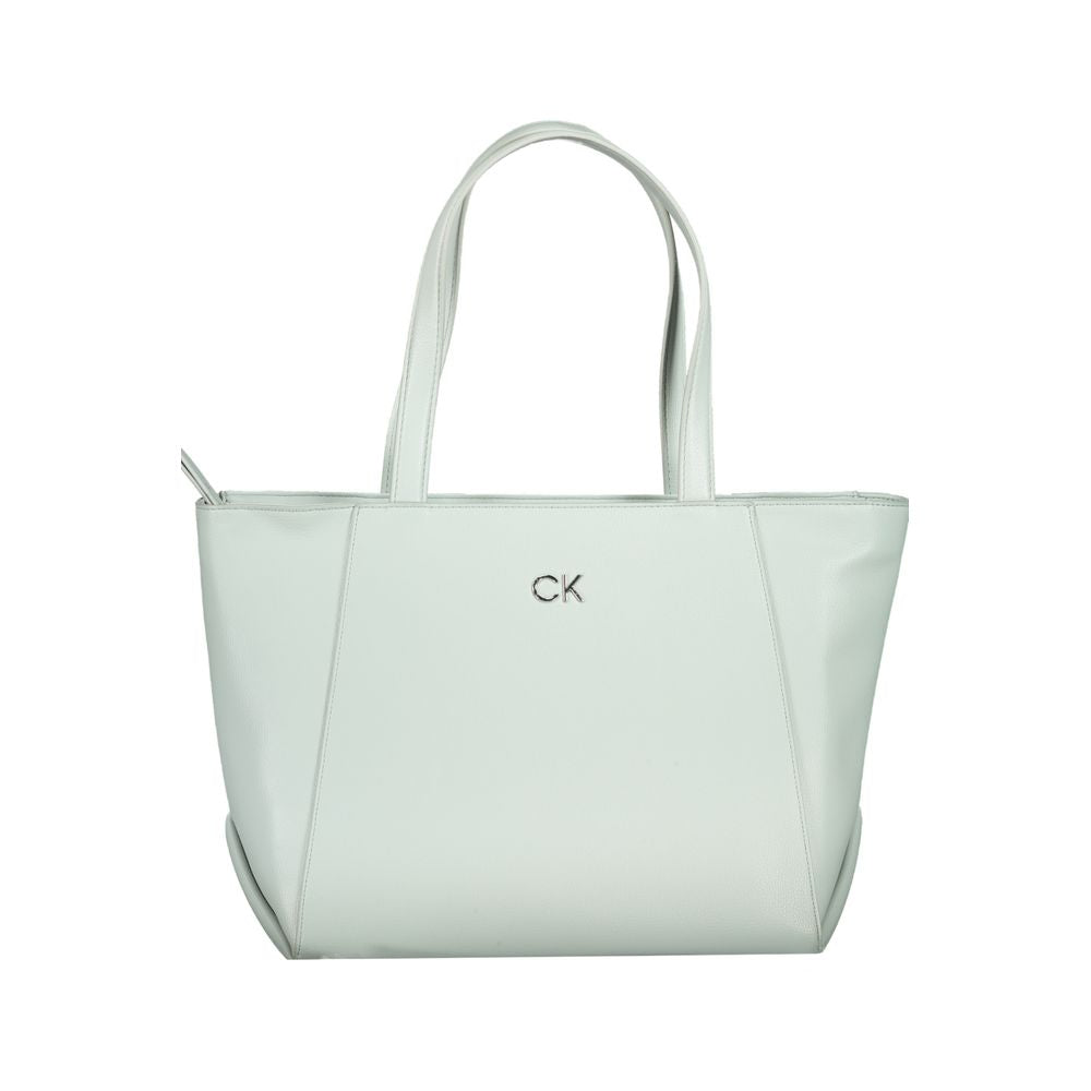 Calvin Klein laukku - Light Blue Polyethylene Women Handbag