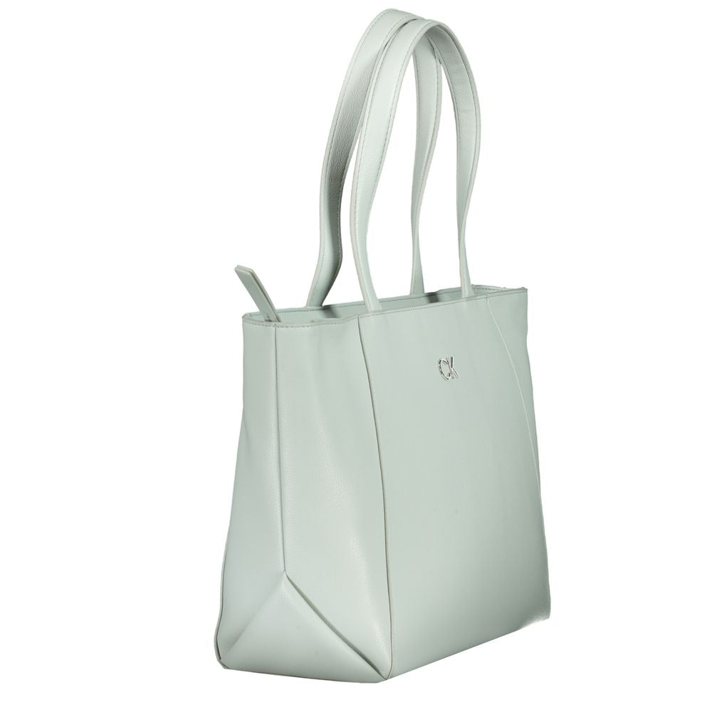 Calvin Klein laukku - Light Blue Polyethylene Women Handbag