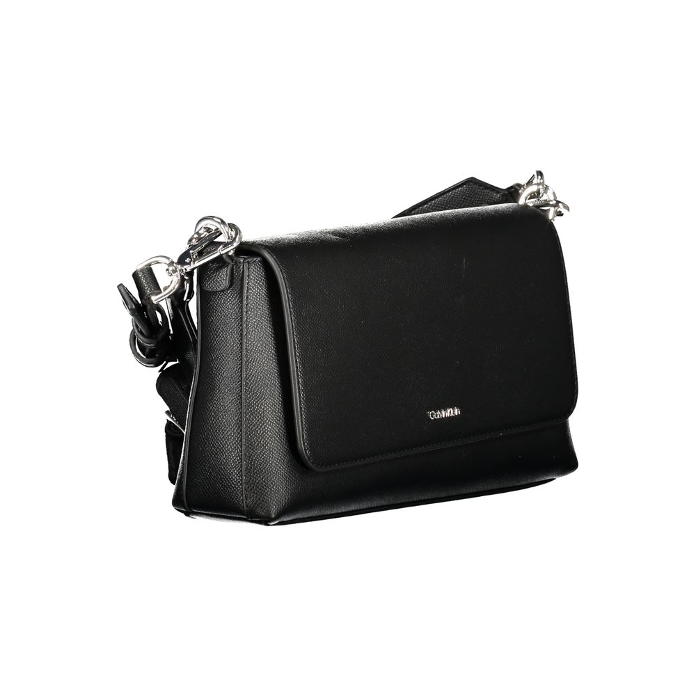 Calvin Klein laukku - Black Polyethylene Women Handbag