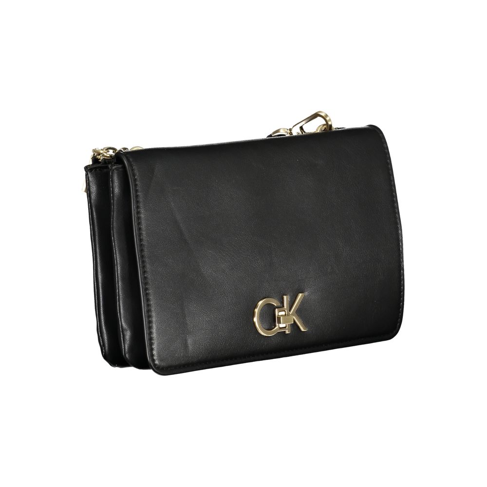 Calvin Klein laukku - Black Polyester Handbag