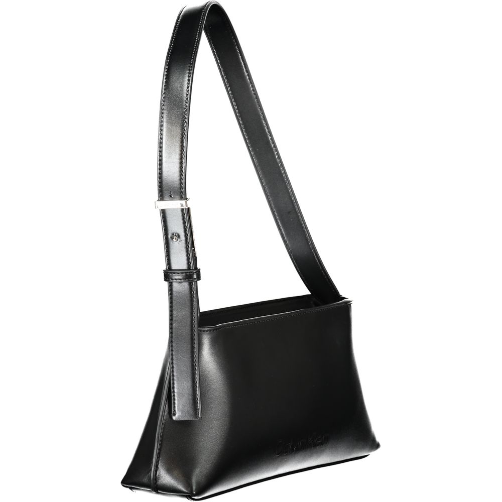 Calvin Klein laukku - Black Polyester Women Handbag