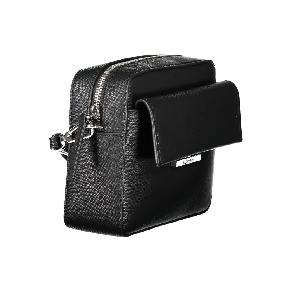Calvin Klein laukku - Black Polyethylene Women Handbag