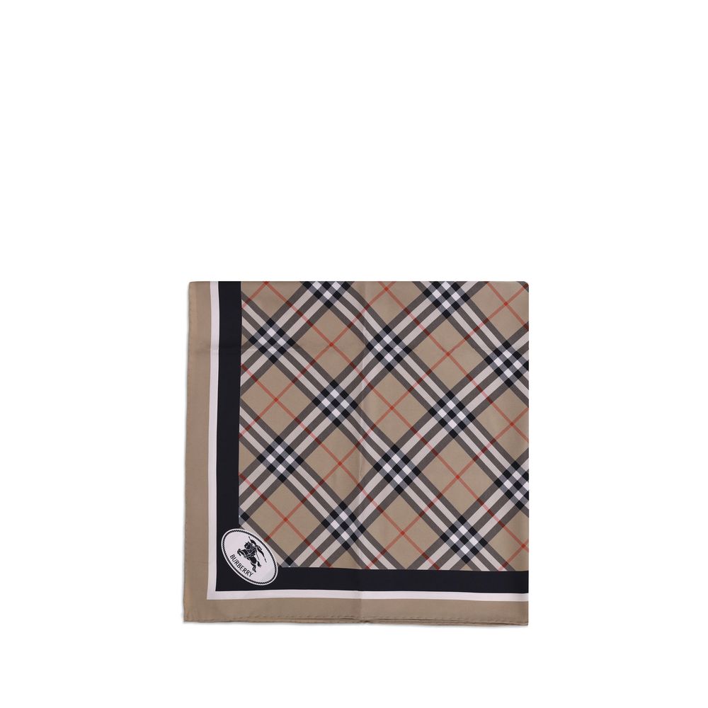 Burberry huivi -  Silk Check Scarf