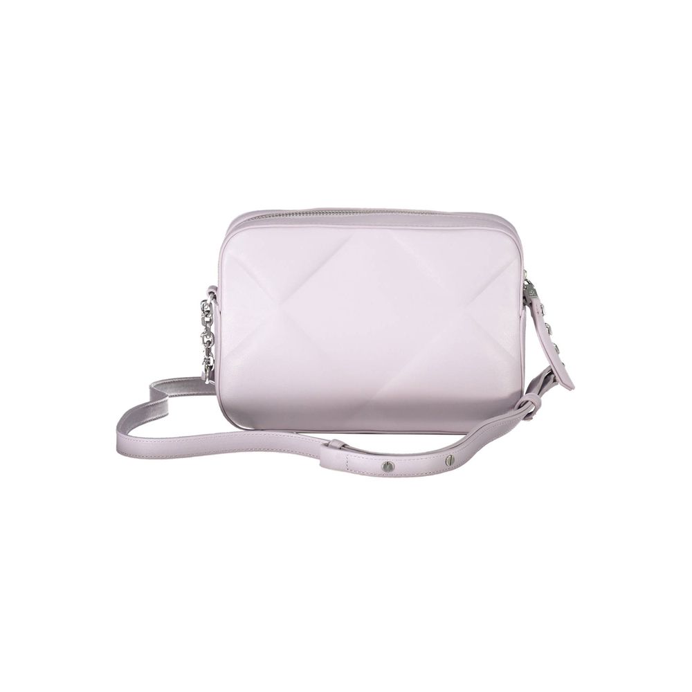Calvin Klein käsilaukku - Purple Polyester Handbag