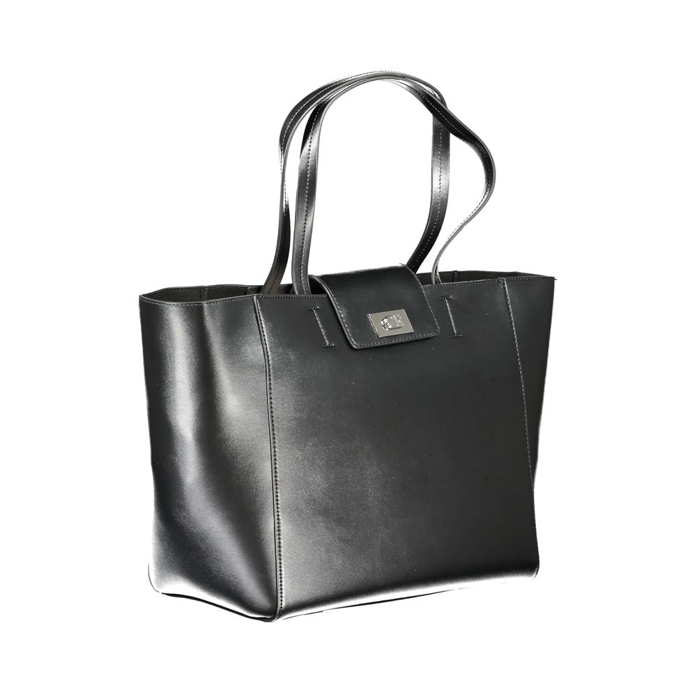 Calvin Klein laukku - Black Polyester Handbag
