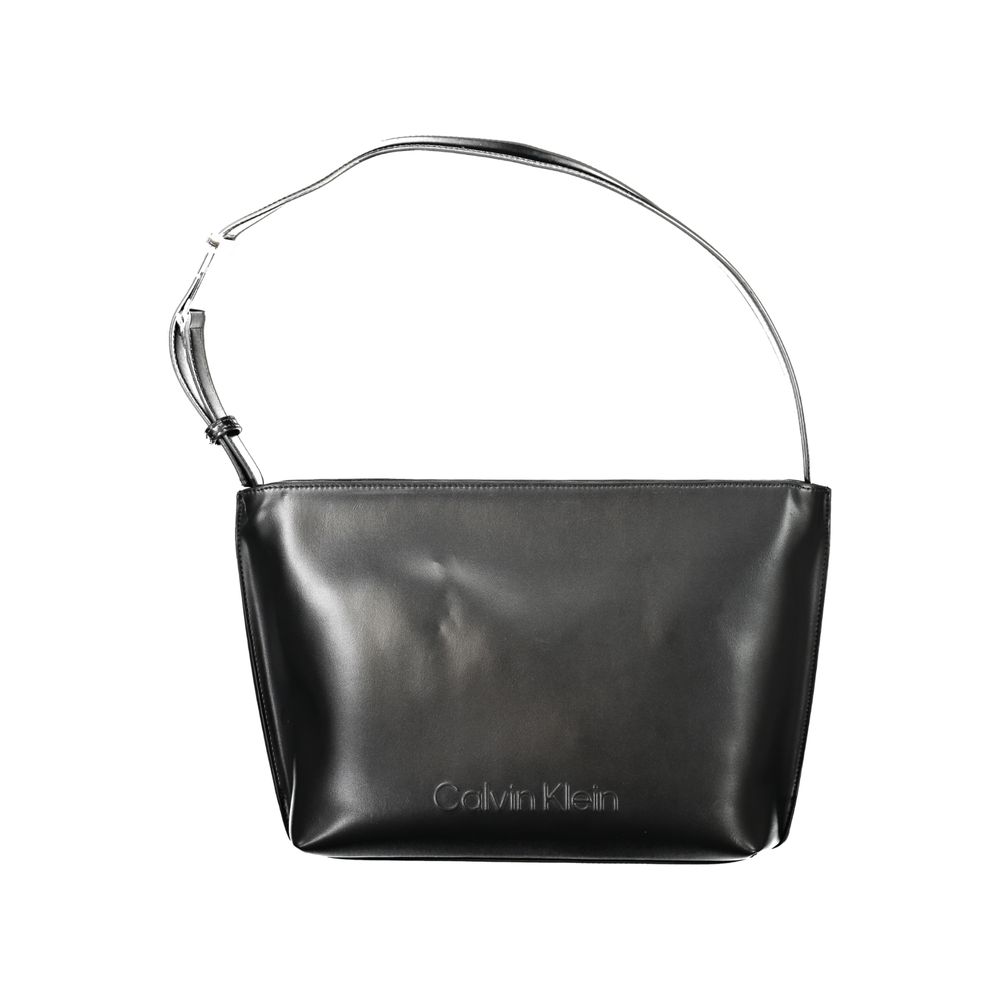 Calvin Klein laukku - Black Polyester Women Handbag