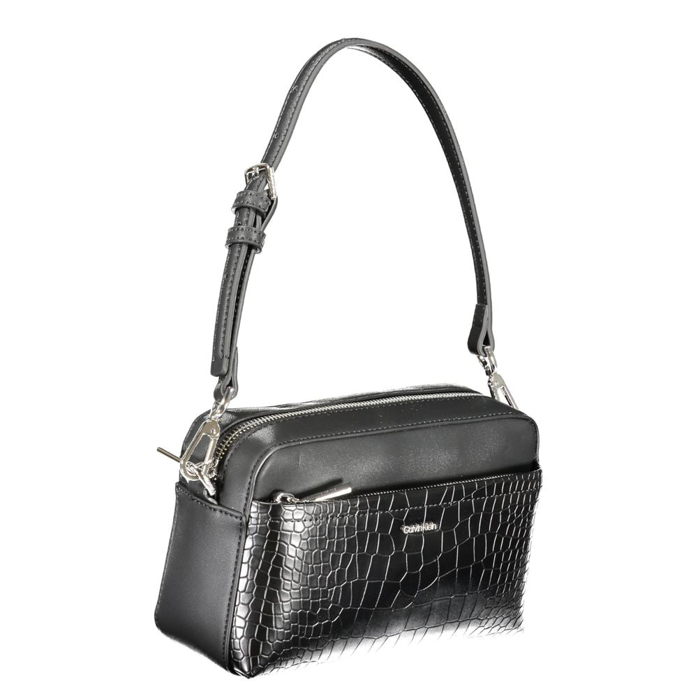 Calvin Klein laukku - Black Polyester Handbag