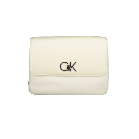 Calvin Klein laukku - Beige Polyester Handbag