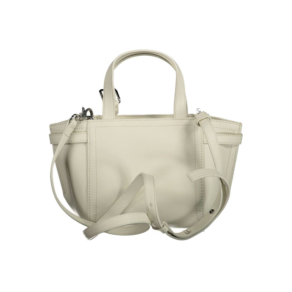 Calvin Klein laukku - White Polyester Handbag