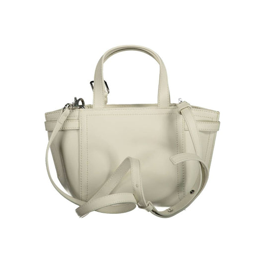 Calvin Klein laukku - White Polyester Handbag