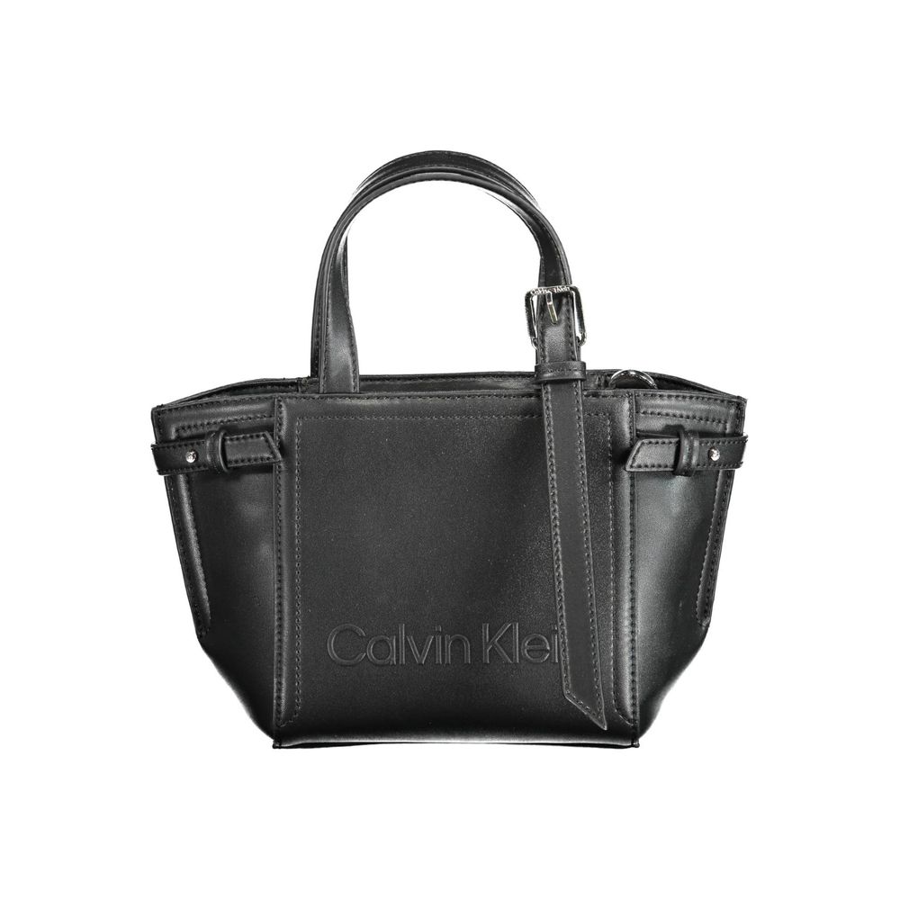 Calvin Klein laukku - Black Polyester Handbag