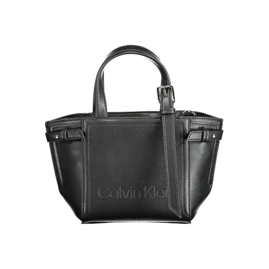 Calvin Klein laukku - Black Polyester Handbag