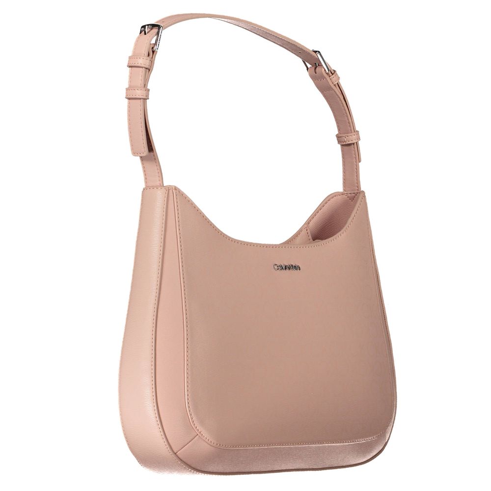 Calvin Klein laukku - Pink Polyester Handbag