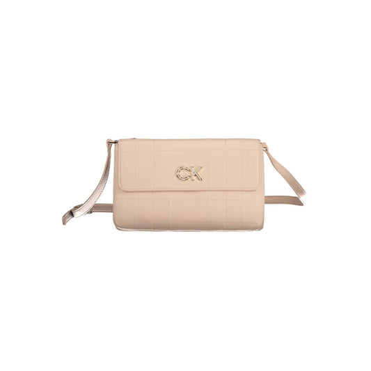 Calvin Klein laukku - Pink Polyester Handbag