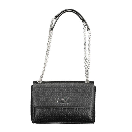 Calvin Klein laukku - Black Polyester Handbag