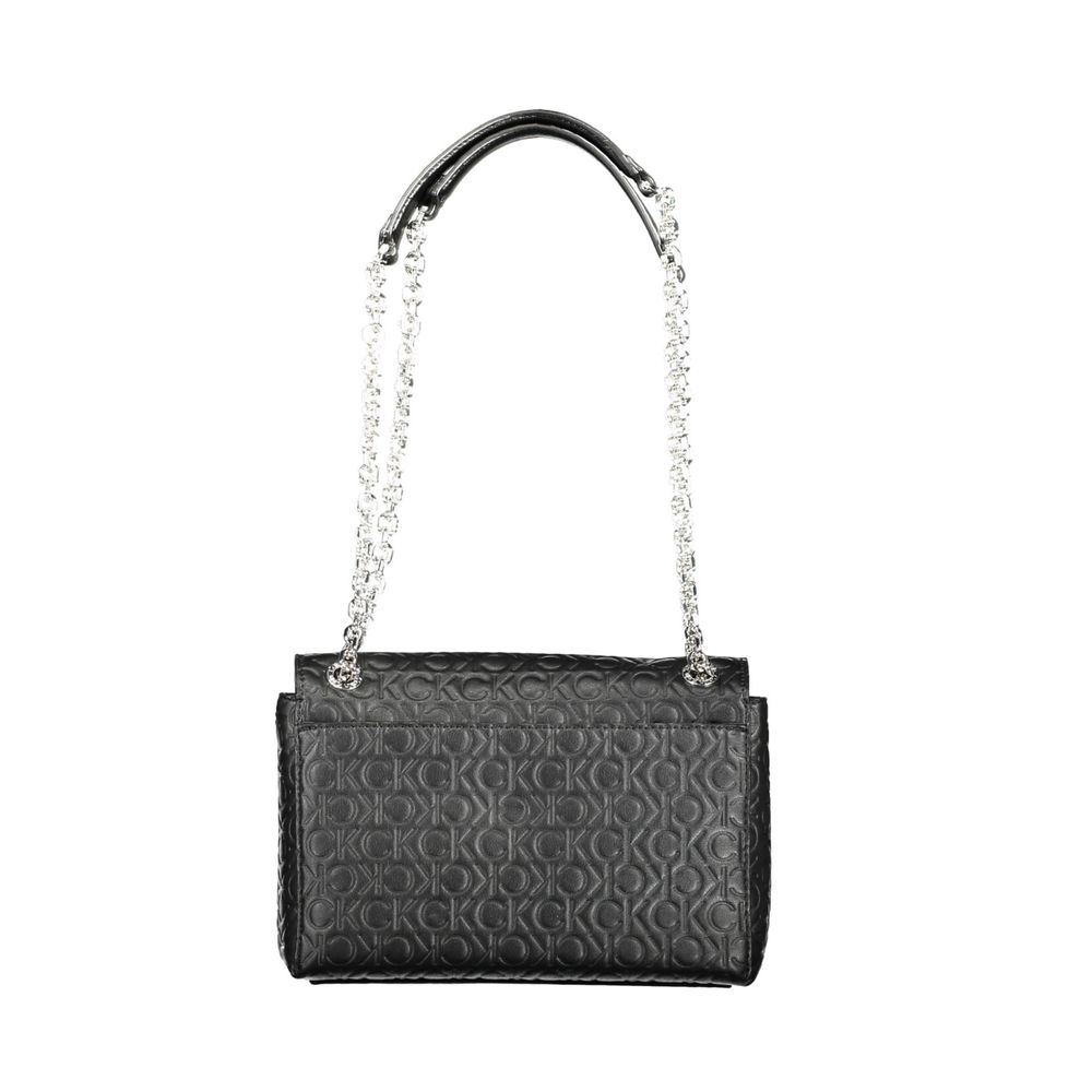 Calvin Klein laukku - Black Polyester Handbag