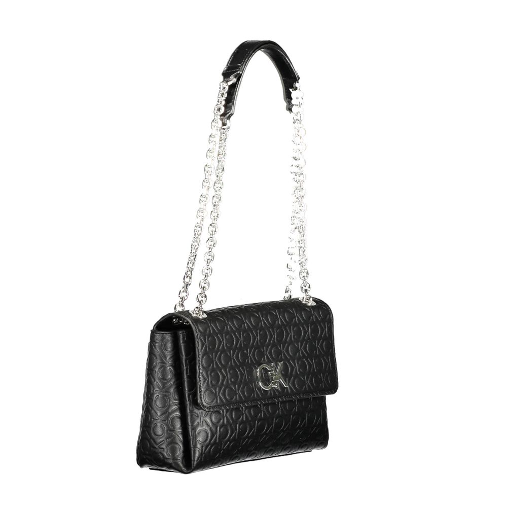 Calvin Klein laukku - Black Polyester Handbag