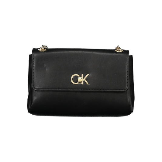 Calvin Klein laukku - Black Polyester Handbag