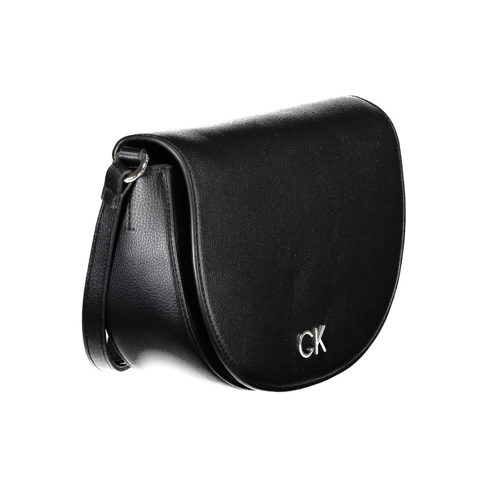 Calvin Klein laukku - Black Polyethylene Handbag