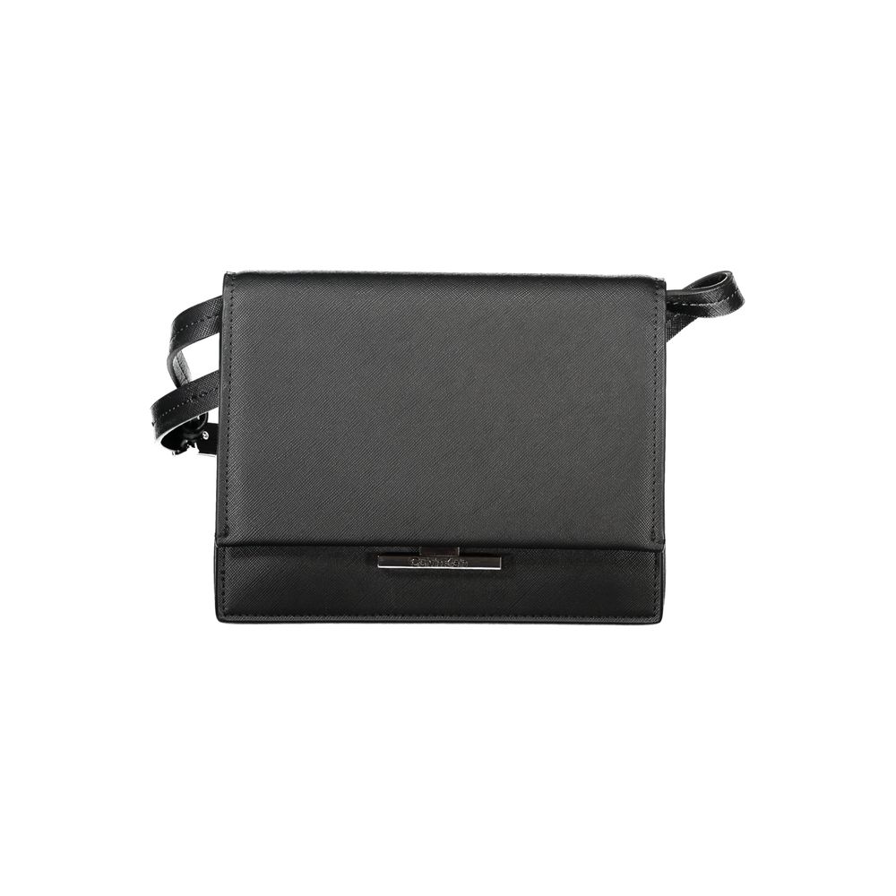 Calvin Klein laukku - Black Polyethylene Handbag