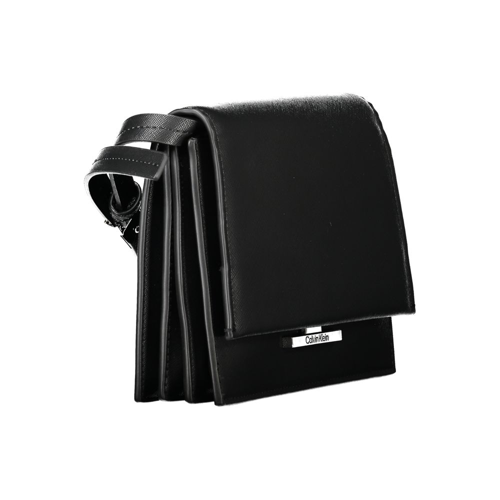 Calvin Klein laukku - Black Polyethylene Handbag