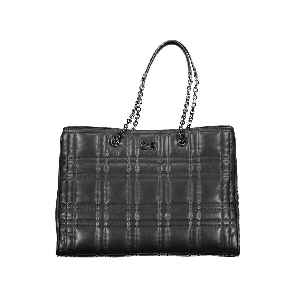 Calvin Klein laukku - Black Polyester Handbag