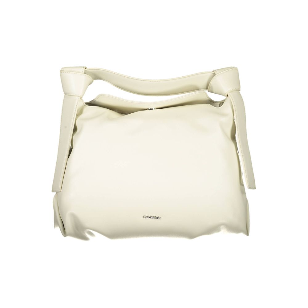 Calvin Klein laukku - Beige Polyester Handbag
