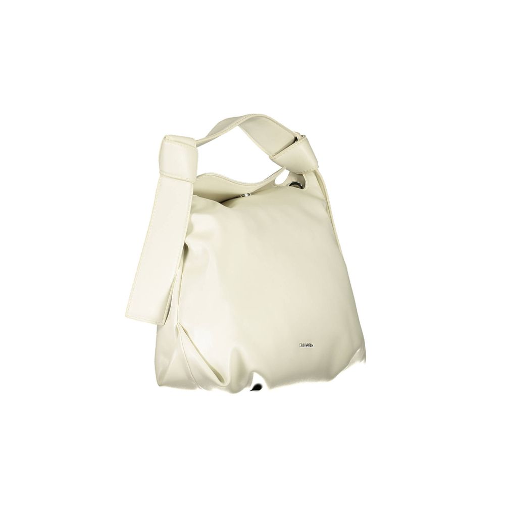 Calvin Klein laukku - Beige Polyester Handbag
