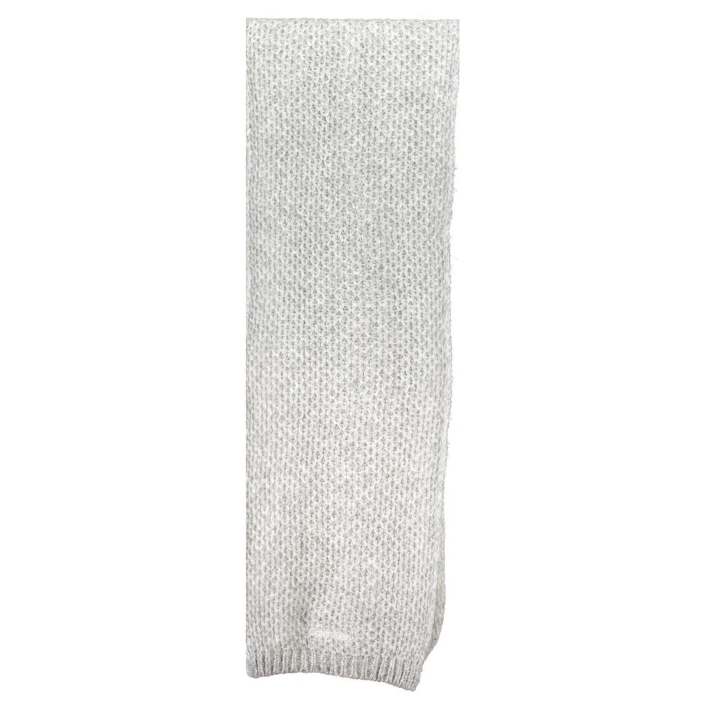 Calvin Klein huivi - Gray Alpaca Wool Scarf