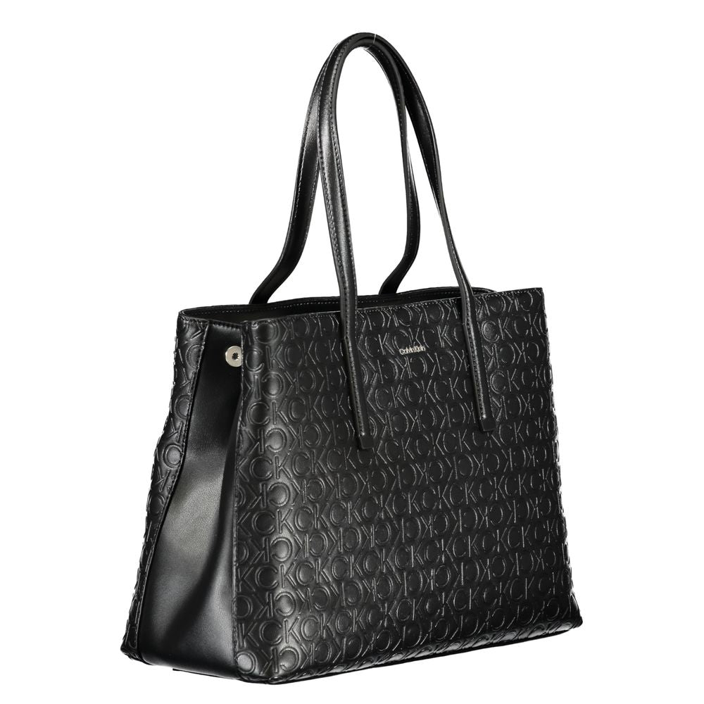 Calvin Klein laukku - Black Polyester Handbag