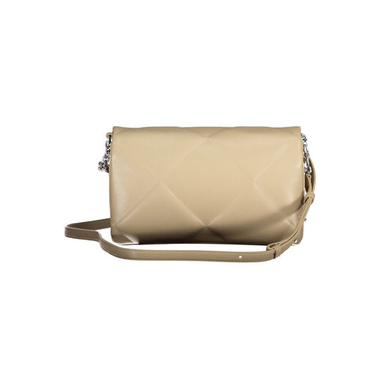 Calvin Klein laukku - Beige Polyester Handbag