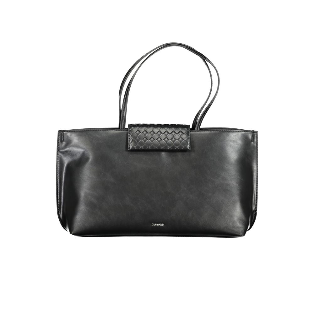 Calvin Klein laukku - Black Polyester Handbag