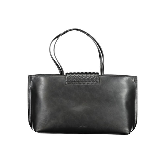 Calvin Klein laukku - Black Polyester Handbag