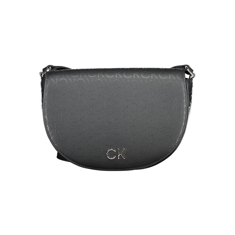 Calvin Klein laukku - Black Polyethylene Handbag