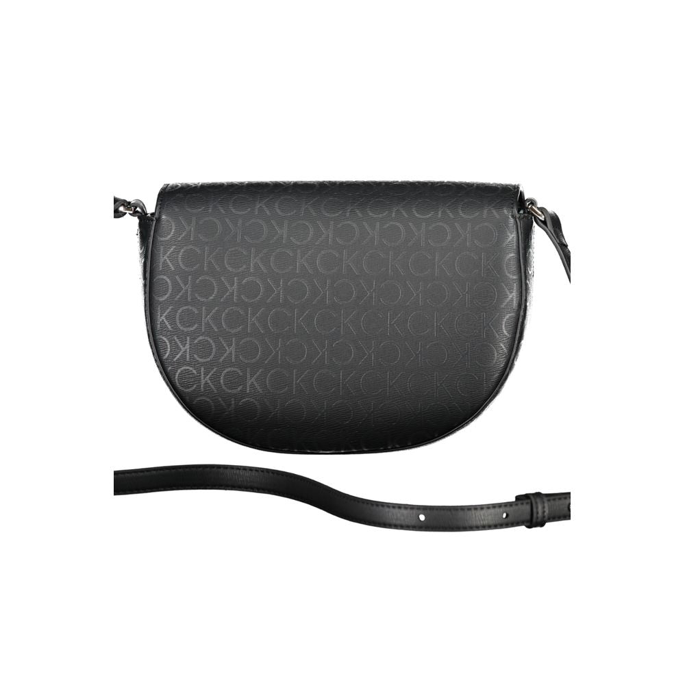 Calvin Klein laukku - Black Polyethylene Handbag