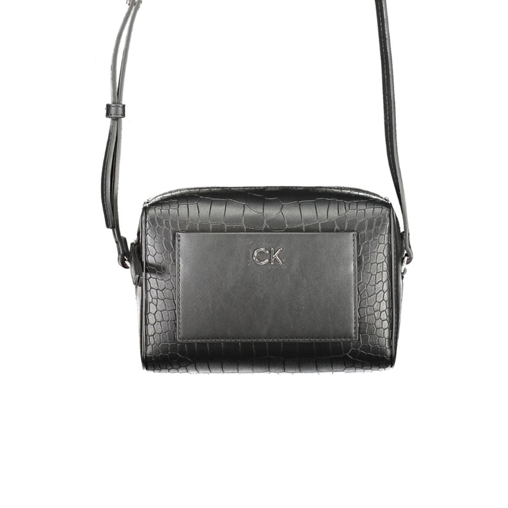 Calvin Klein laukku - Black Polyester Handbag