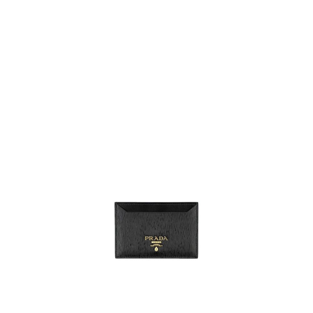 Prada lompakko - Black Calfskin Wallet