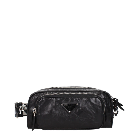 Prada laukku - Black Leather Crossbody Bags