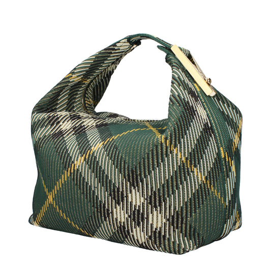 Burberry bag - Green Fabric Handbags