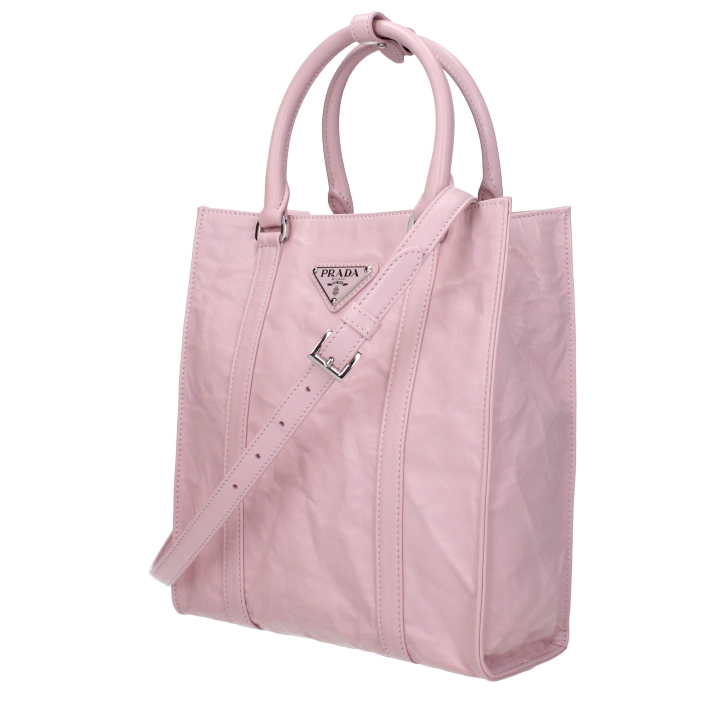 Prada käsilaukku - Pink Leather Handbag, uutta mallistoa