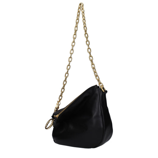Burberry bag - Black Leather Shoulder Bags