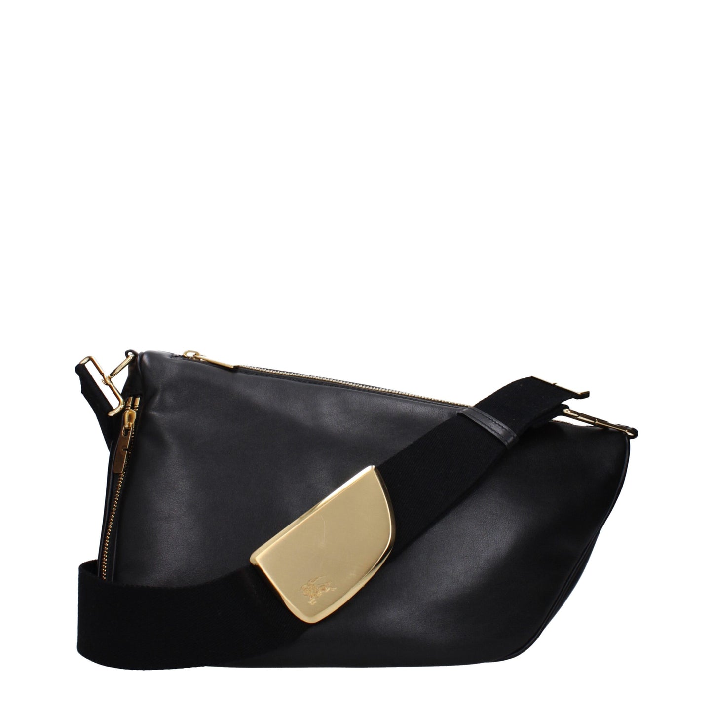 Burberry laukku Black Leather Crossbody Bags