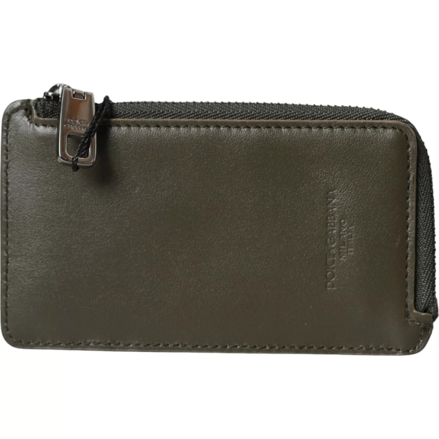Dolce & Gabbana lompakko - Multicolor Calfskin Leather Logo Card Holder Women Wallet