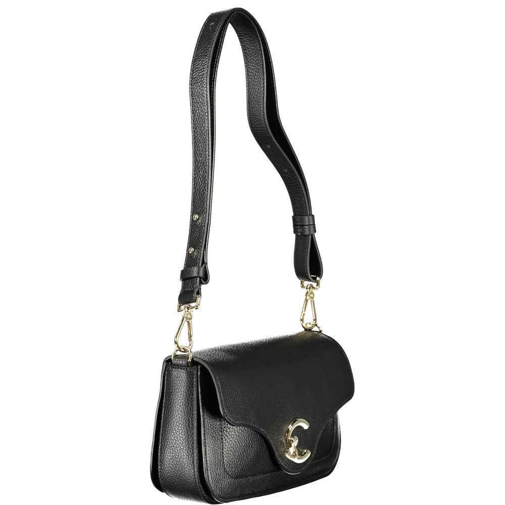 Coccinelle laukku Black Leather Handbag