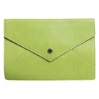Dolce & Gabbana laukku - Green Leather Handbag Clutch Mini Purse Pouch Tablet Case