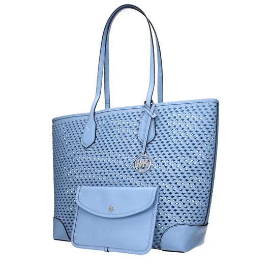 Michael Kors laukku - Light Blue Leather Shoulder Bag