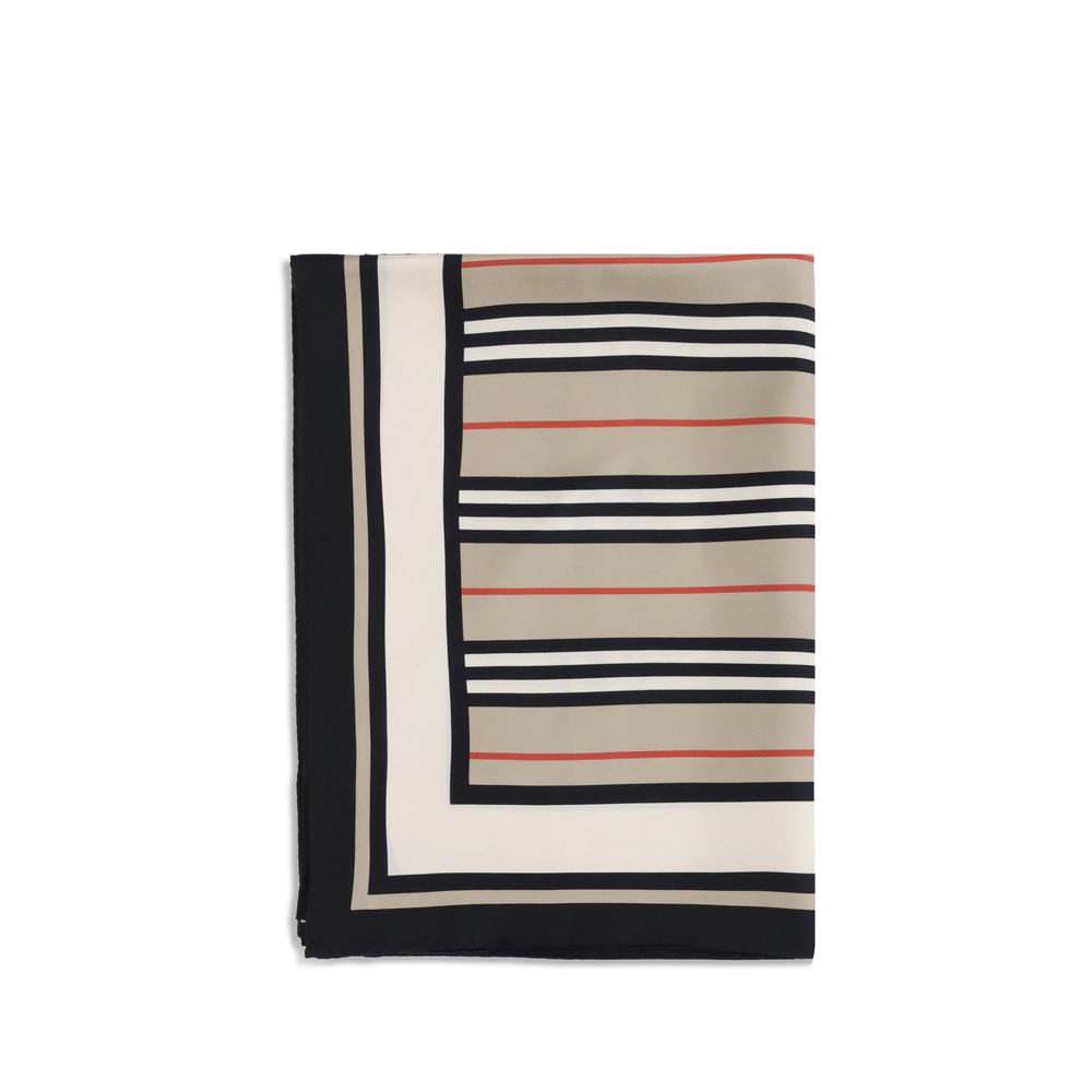 Burberry huivi, silkkihuivi - Print collage silk Scarf