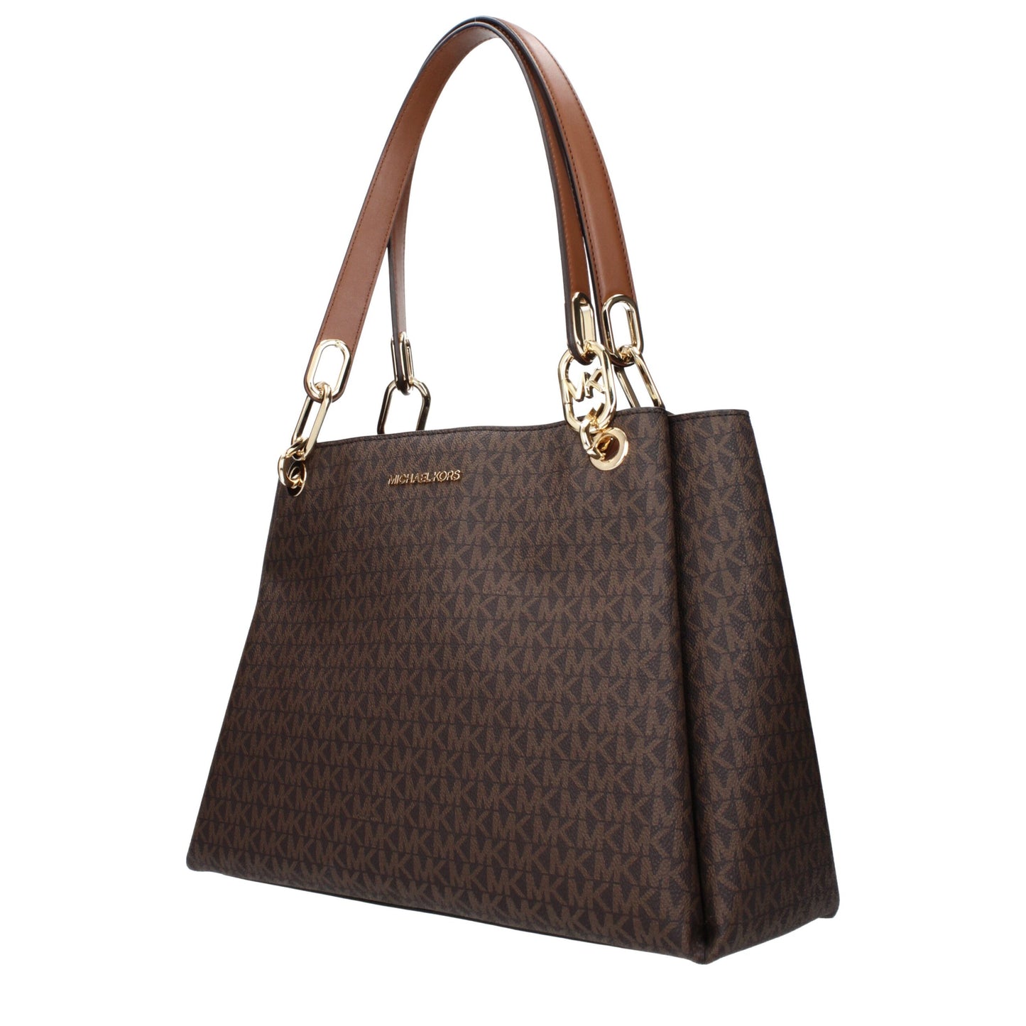 Michael Kors laukku - Brown Fabric Shoulder Bag