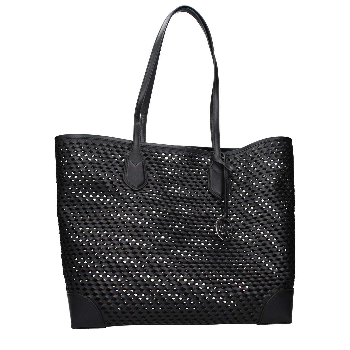 Michael Kors laukku - Black Leather Shoulder Bag