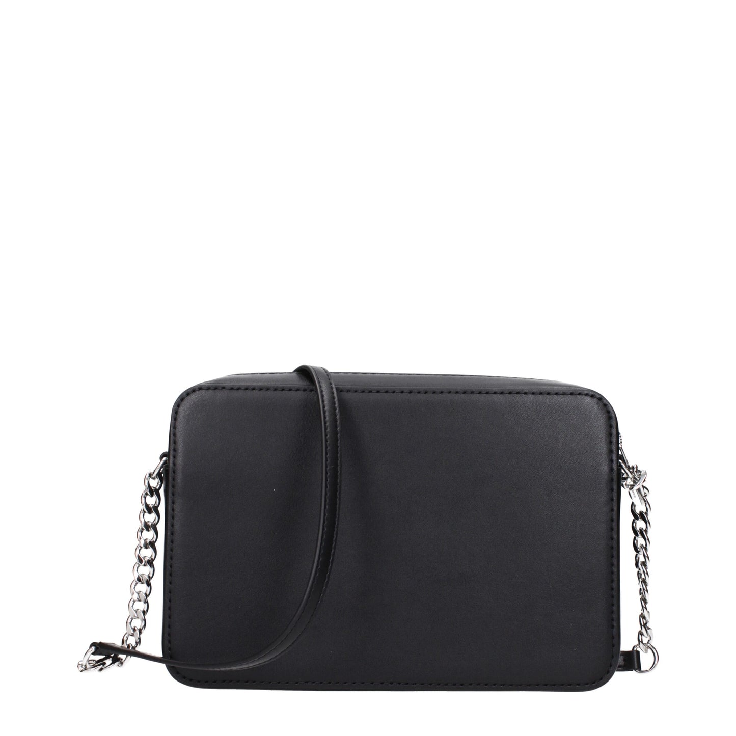 Michael Kors laukku - Black Leather Crossbody Bag